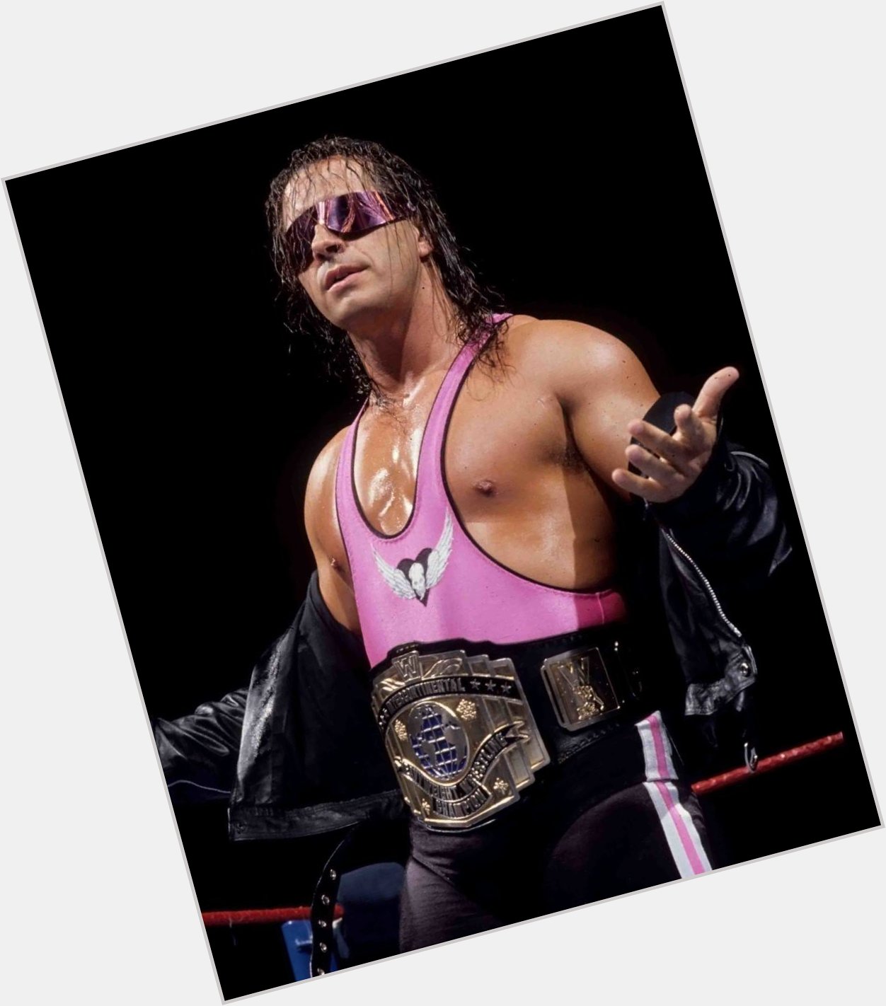 Happy birthday To The Greatest of All Time Bret hart 