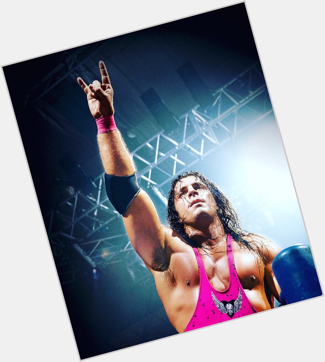Happy birthday to the greatest in ring performer of all time Bret hart 