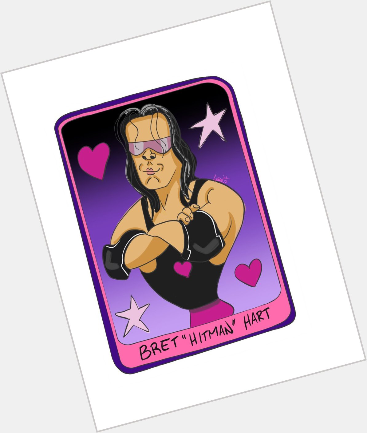 Happy birthday to Canada s own the Excellence of Execution Bret Hart! 
