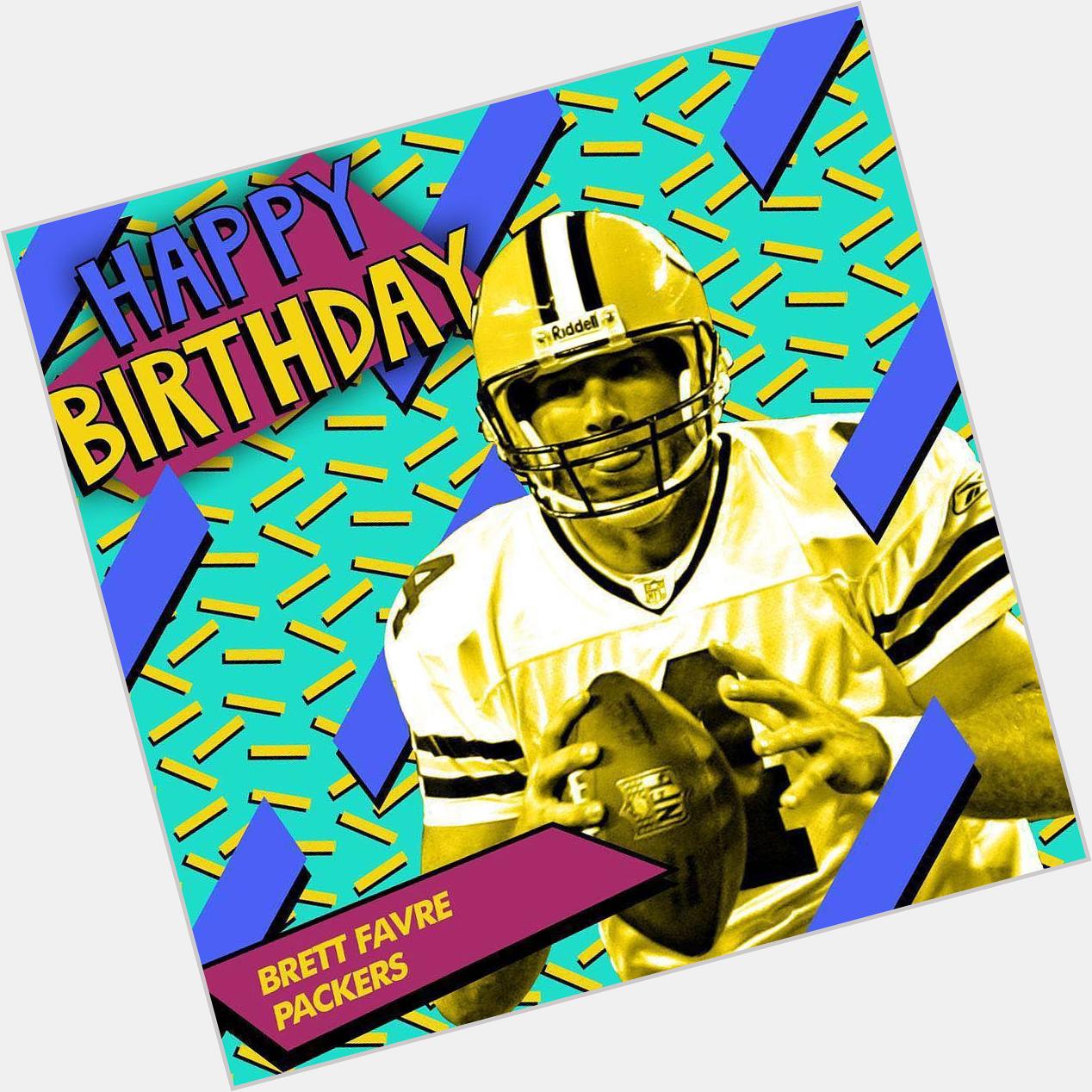 Double-tap to help us wish Brett Favre a Happy 46th Birthday! by nfl  