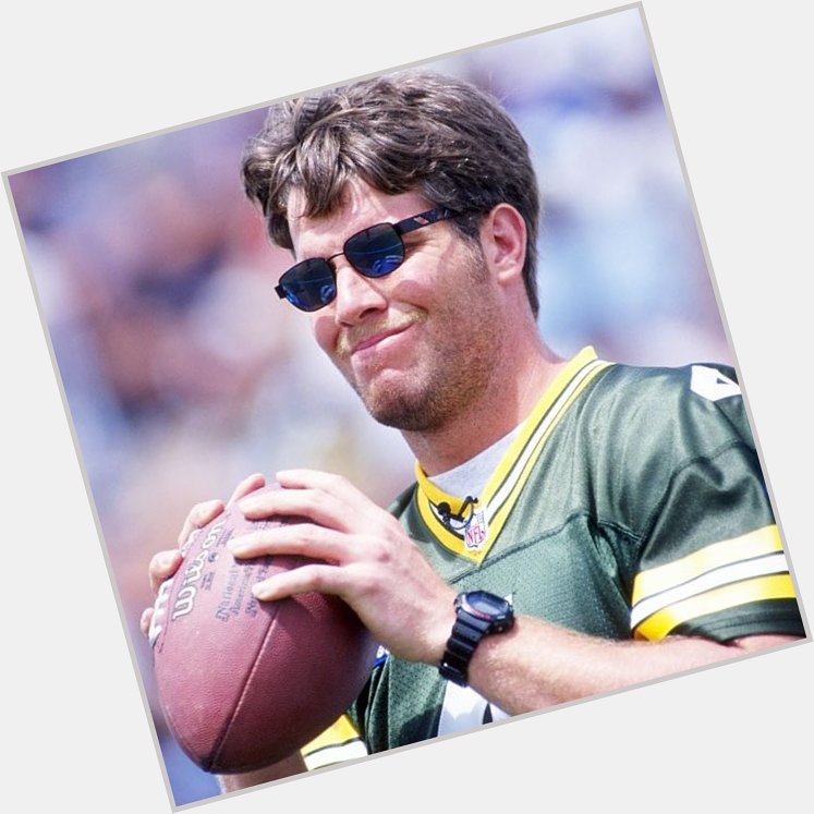 Happy Birthday Brett Favre! We can only hope to be as cool as you are in this picture 