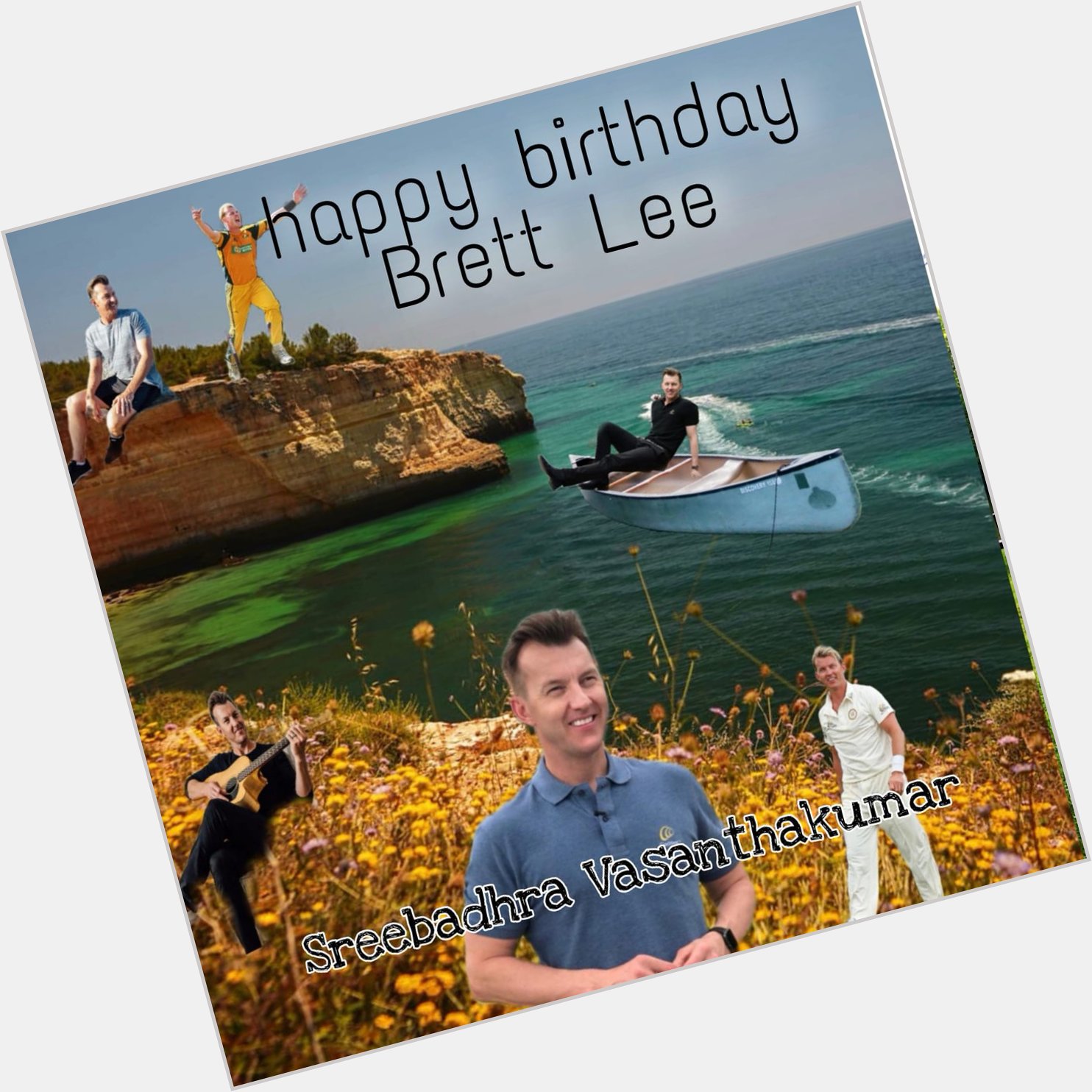 Happy birthday Brett Lee   