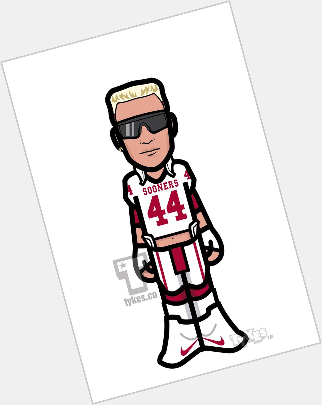  The Boz Tyke.  Happy 50th birthday to Brian Bosworth!  