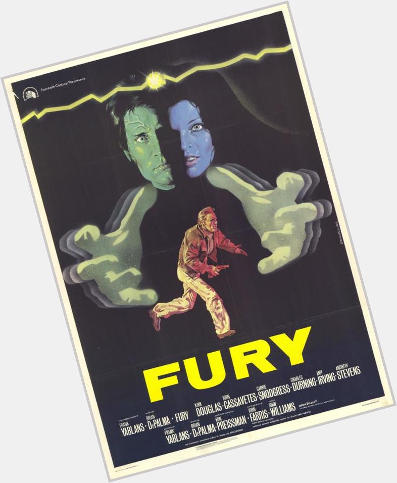 Happy Birthday Brian De Palma - THE FURY - 1978 - Italian release poster 
