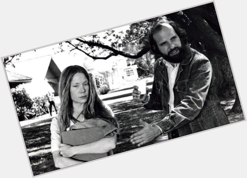Happy Birthday to Brian De Palma seen here with Sissy Spacek during filming of CARRIE(1976). 
