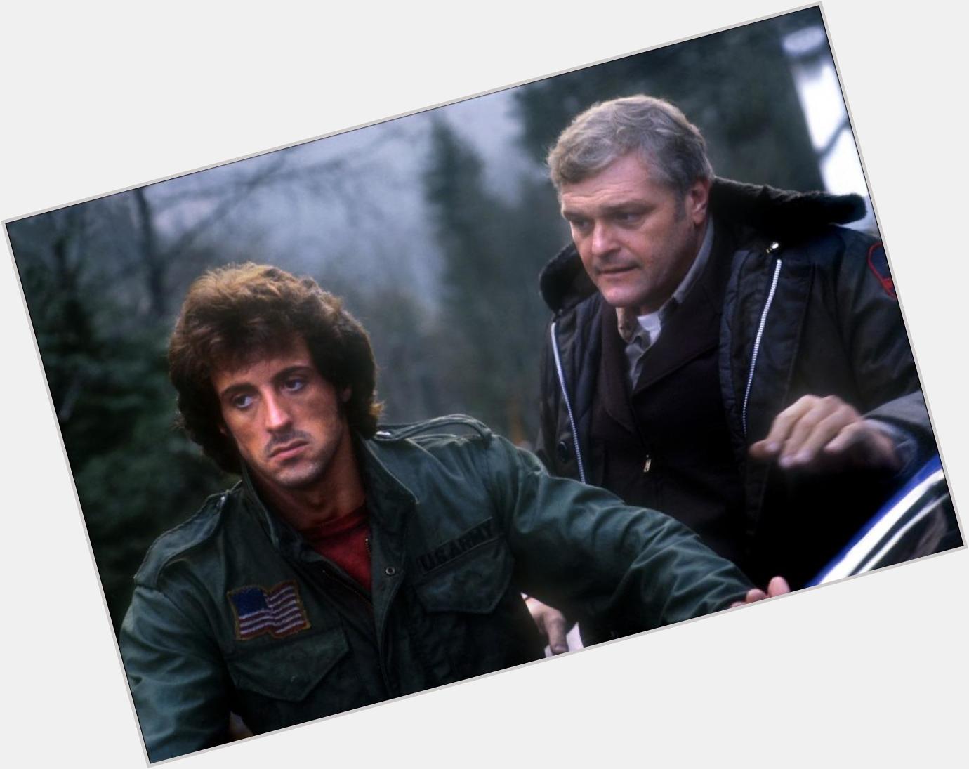 Happy birthday to Tony-award winning actor Brian Dennehy CC\60 who played opposite Slyvester Stallone in Rambo 