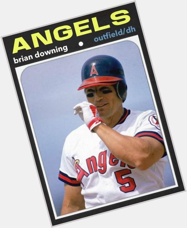 Happy 64th birthday to Brian Downing. He was the first I remember getting big/bulky by working out. 