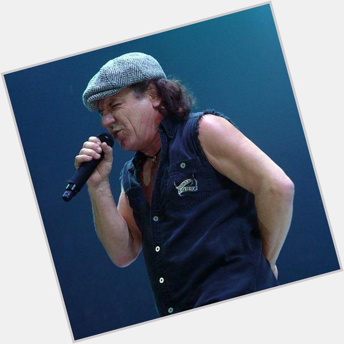 Brian Johnson, vocalista de AC/DC rta cumpliendo hoy 67 años ¡Happy Birthday! 