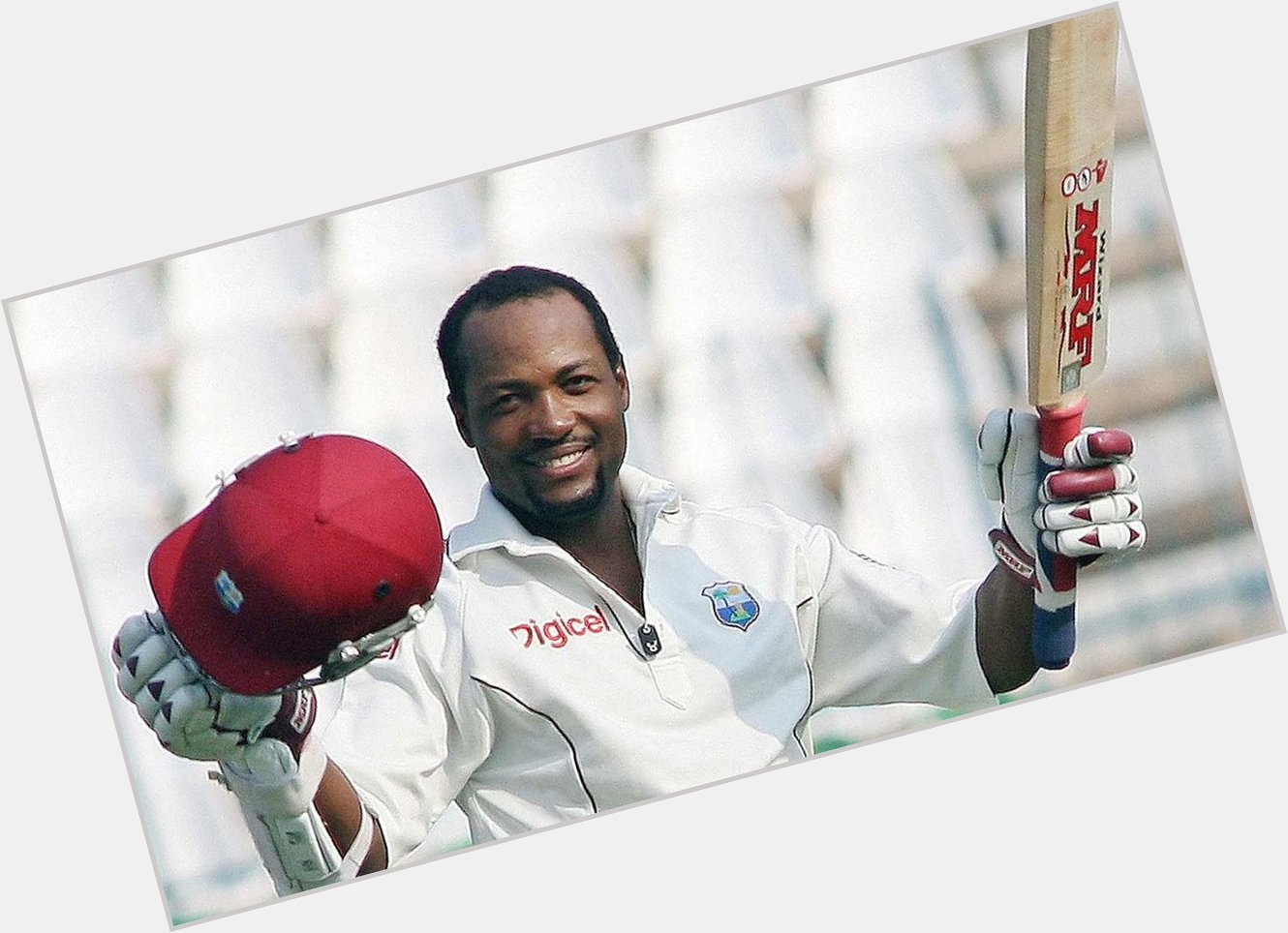 Happy Birthday Brian Lara. The great man is 48 not out today. 