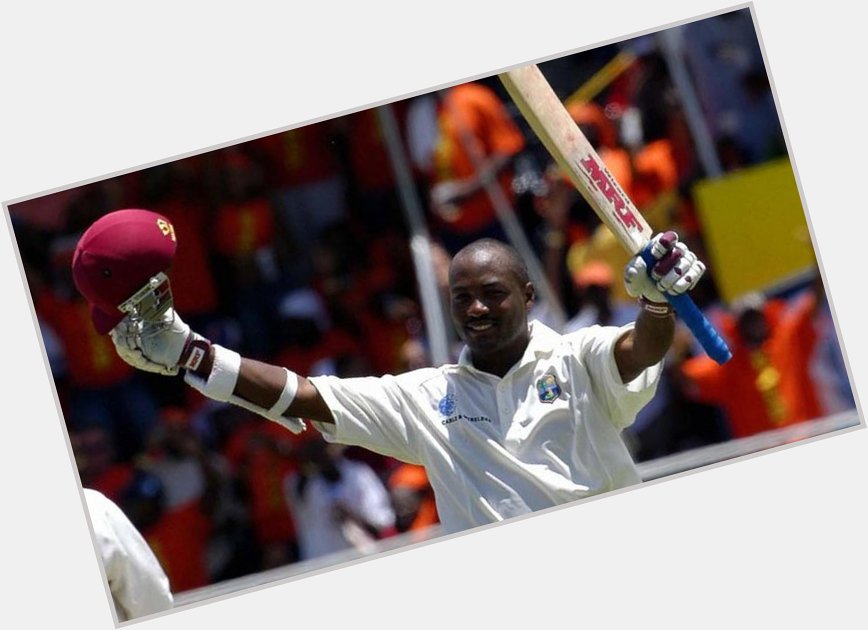 Happy Birthday to the legendary West Indies batsman Brian Lara 