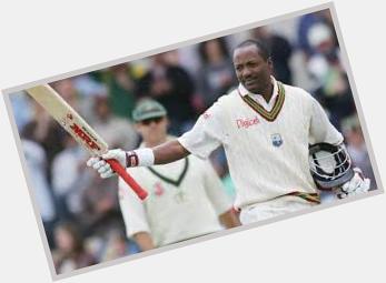 Happy Birthday to legendary West Indies batsman Brian Lara  