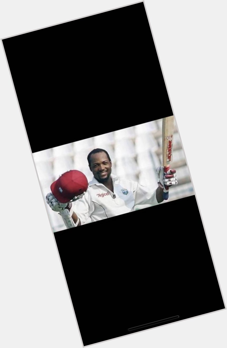 Happy Birthday to the great man, Brian Lara. Gave us scores of 375, 400 not out and 501 not out 