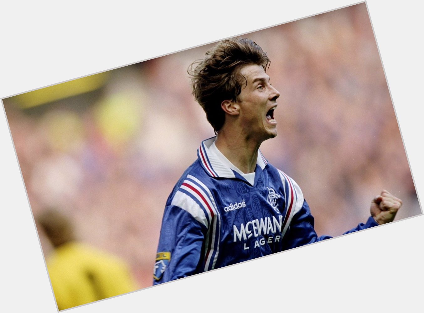 Favourite player to ever wear the jersey. Loved growing up watching him. Happy Birthday Brian Laudrup    