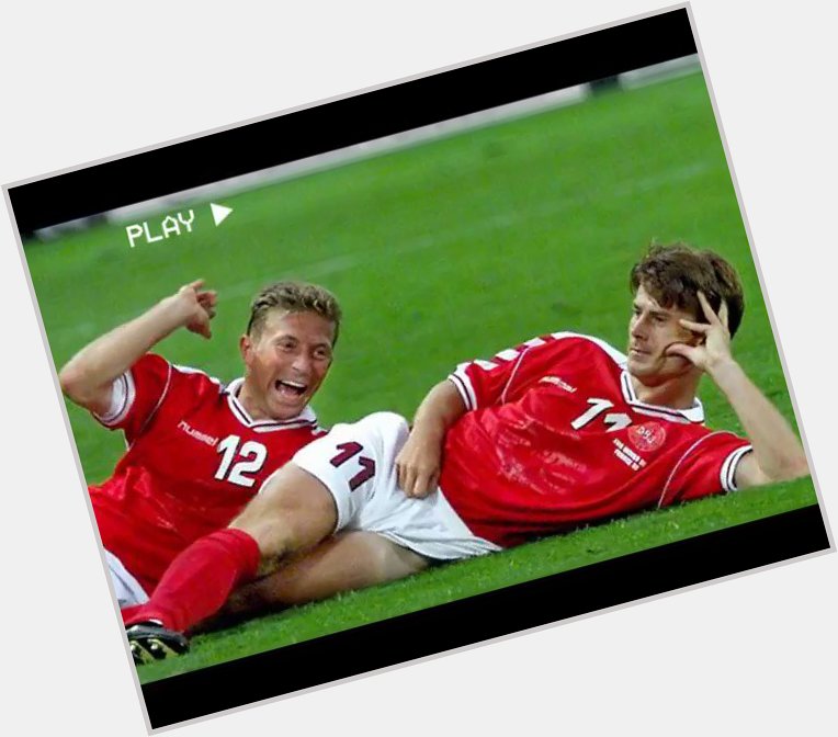 Happy birthday, Brian Laudrup! Here\s a throwback to that iconic celebration against Brazil in 1998.

