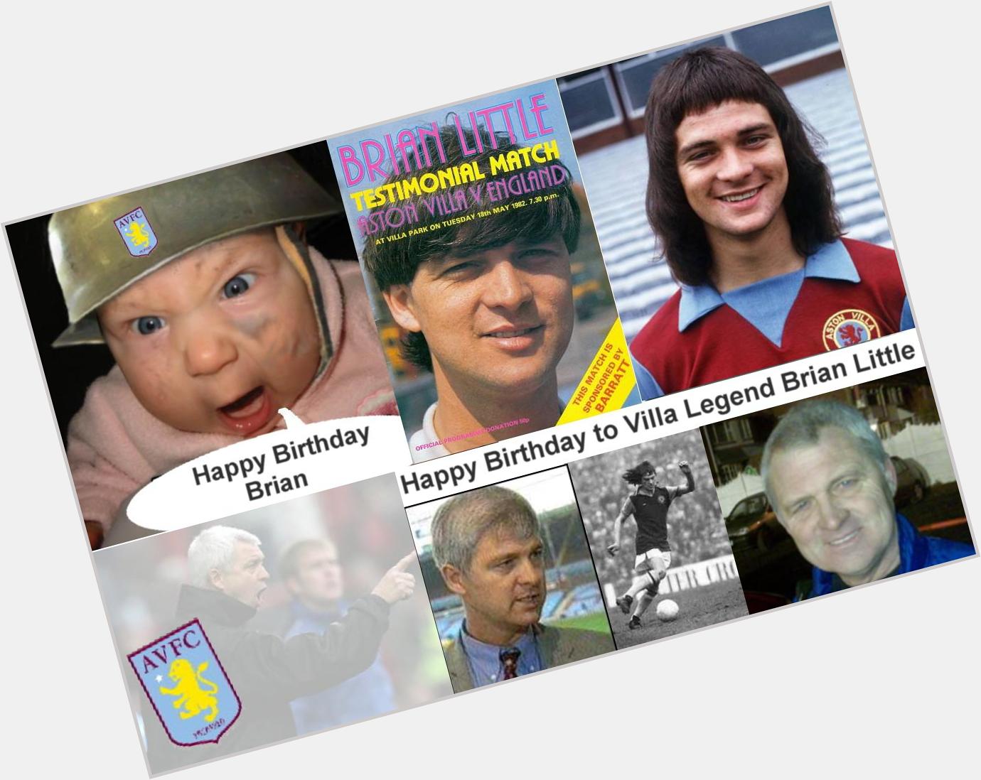  Happy Birthday Aston Villa Legend
- Brian Little - 
25 November 1953
1970 1980  247apps  60gls 