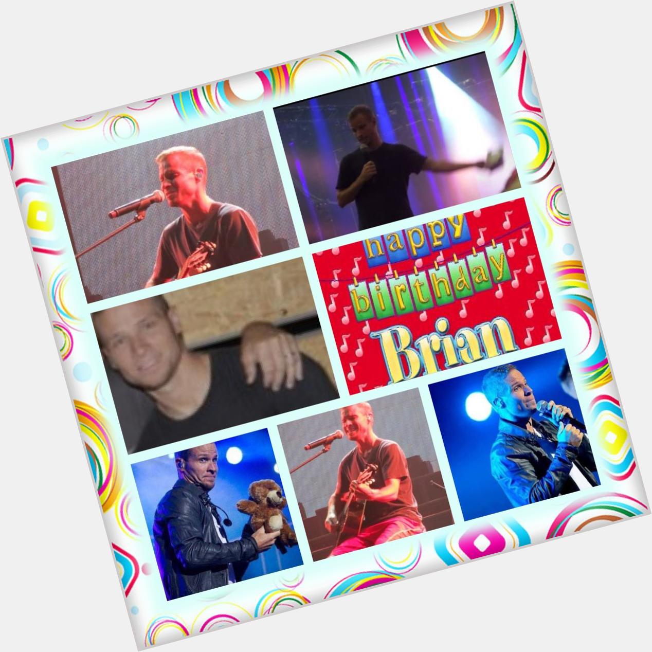    Happy Birthday Brian wish you all the best                