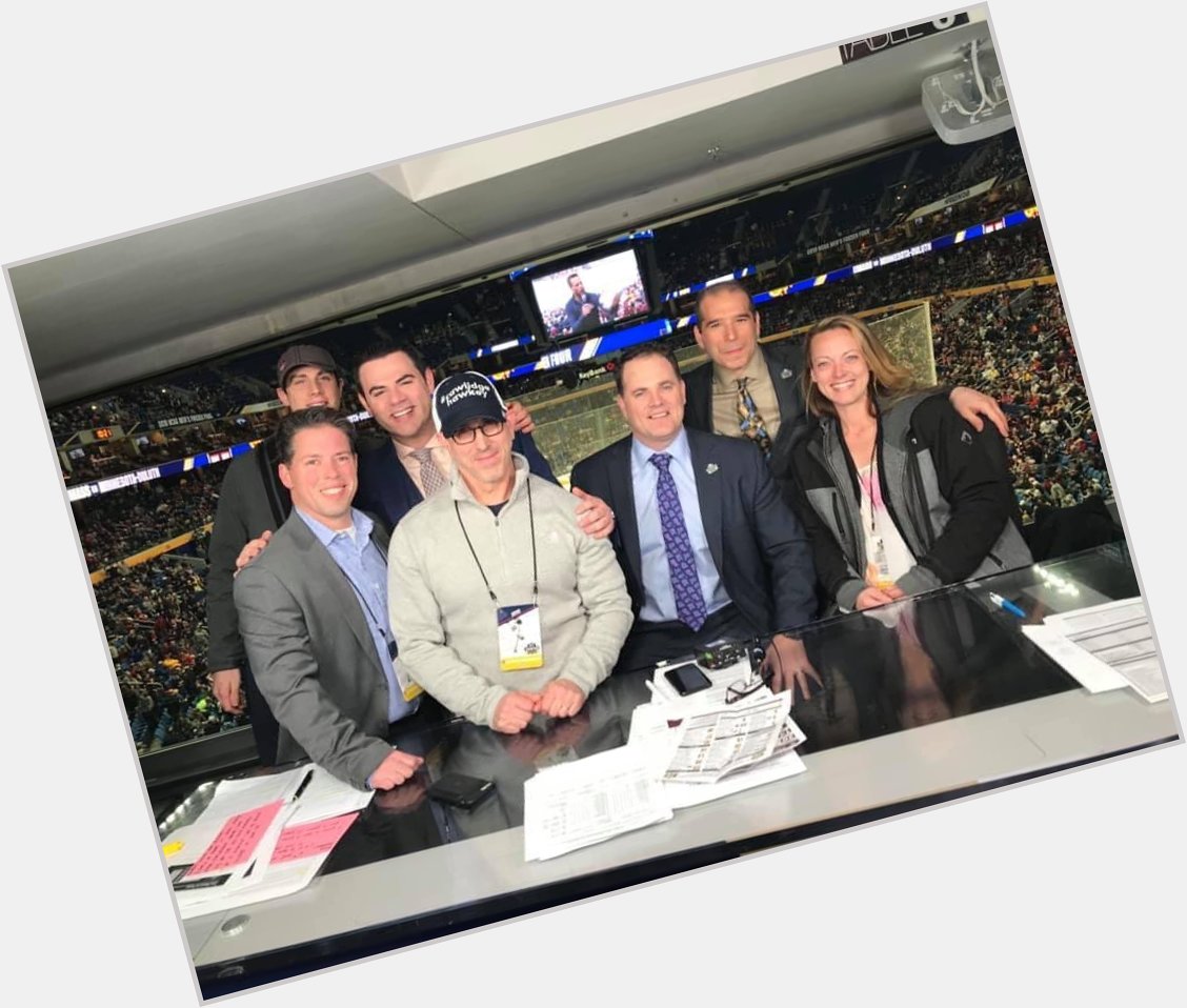 There s a fun memory with good hockey folks.  Frozen Four in Buffalo 2019.  Happy Birthday Brian Lynch. 