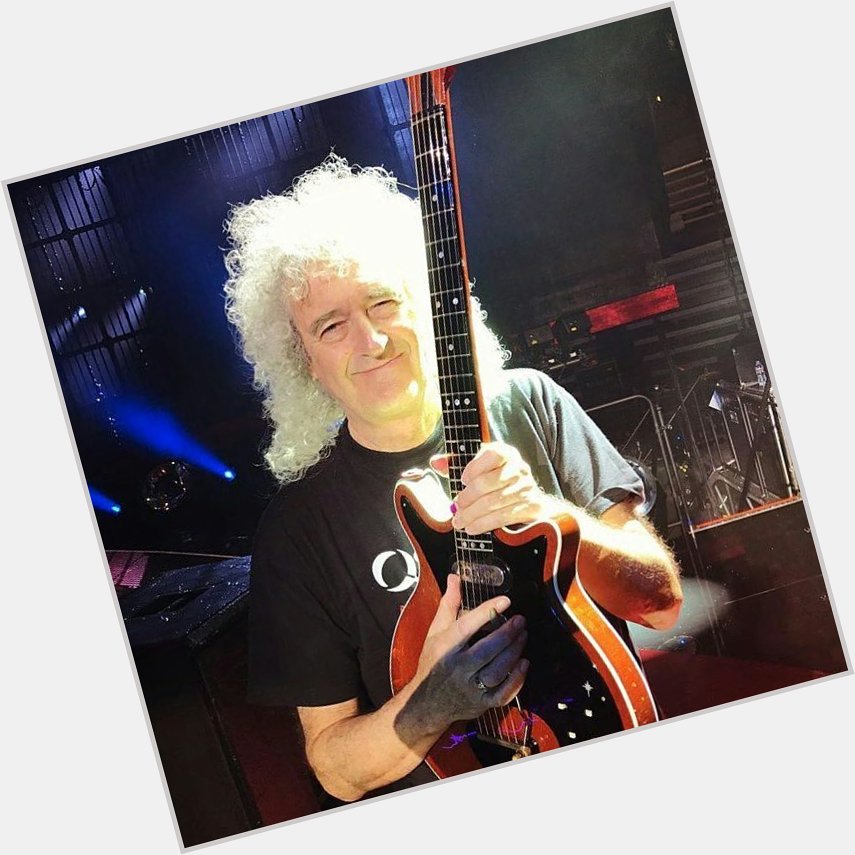 Happy 70th Birthday to the legendary Brian May from Queen. Guitar Hero. 