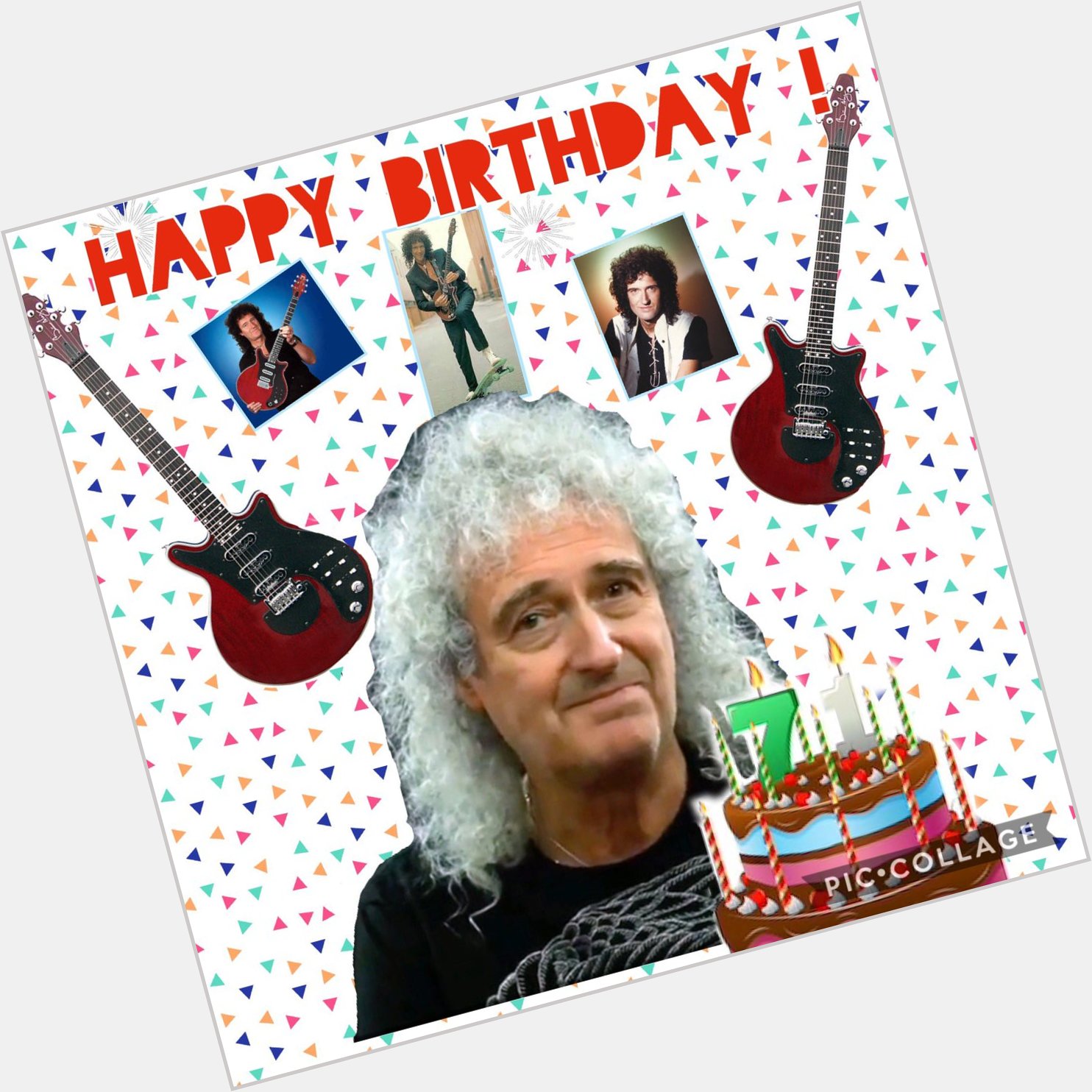 A very happy birthday to Brian May ( ) ! He a great day 