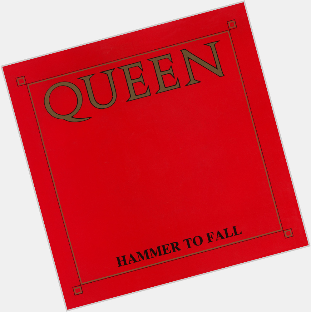 Happy 74th birthday to Queen\s Brian May.

This is \Hammer To Fall\ by Queen, released by EMI in 1984. 