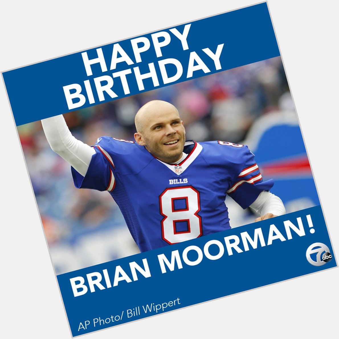 Former Bills punter and founder Brian Moorman turns 44 today. Happy Birthday!  