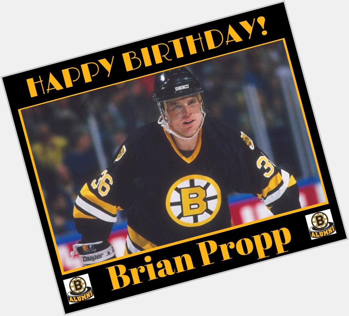 Happy Birthday, Bruins LW Brian Propp 