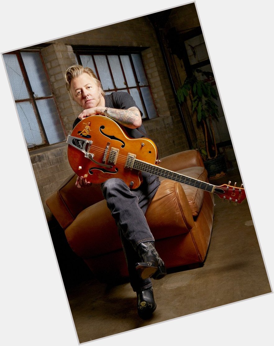Happy Birthday Brian Setzer, 63 today and still about the coolest guitar player out there!! 