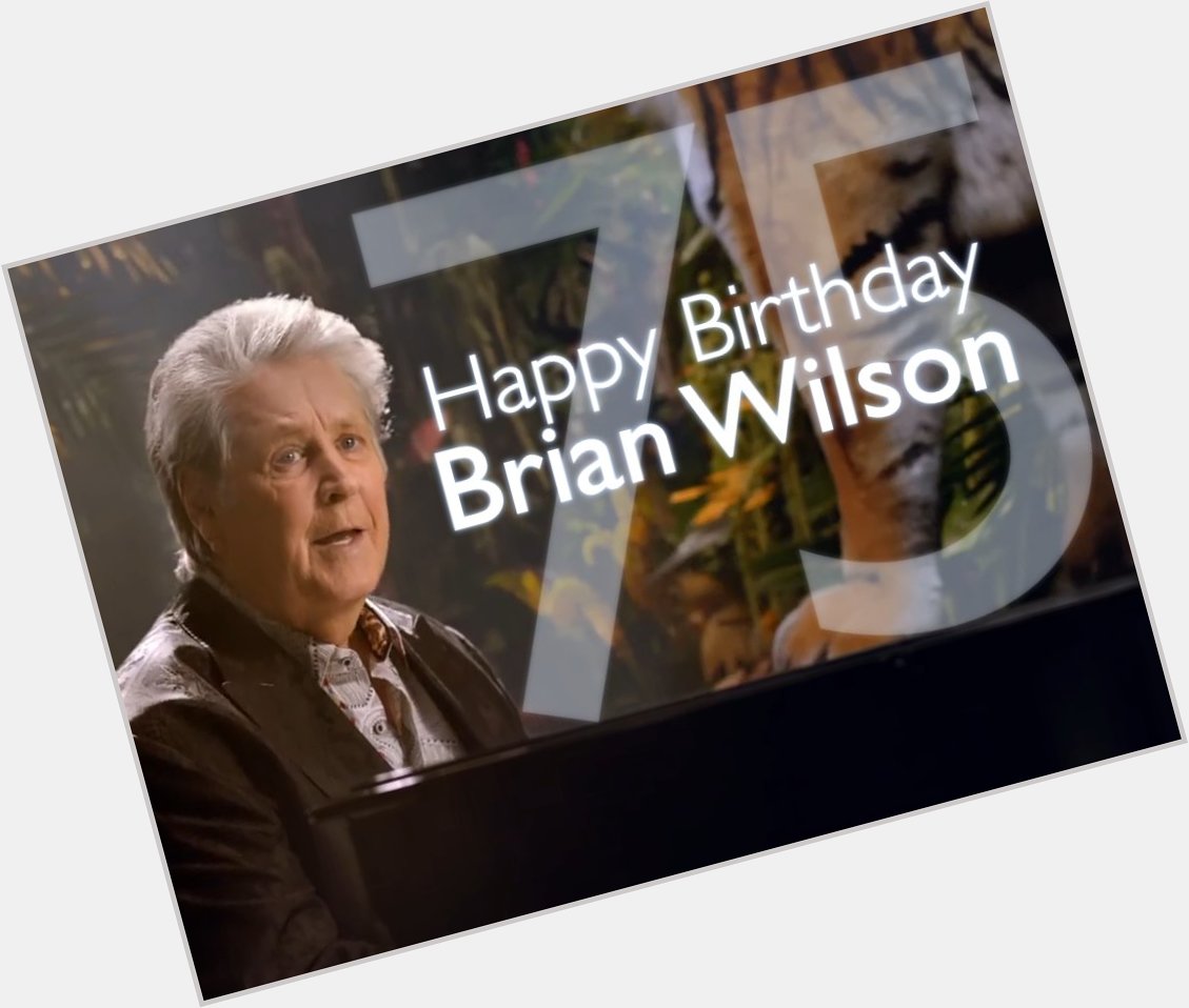 Happy Birthday Brian Wilson! 