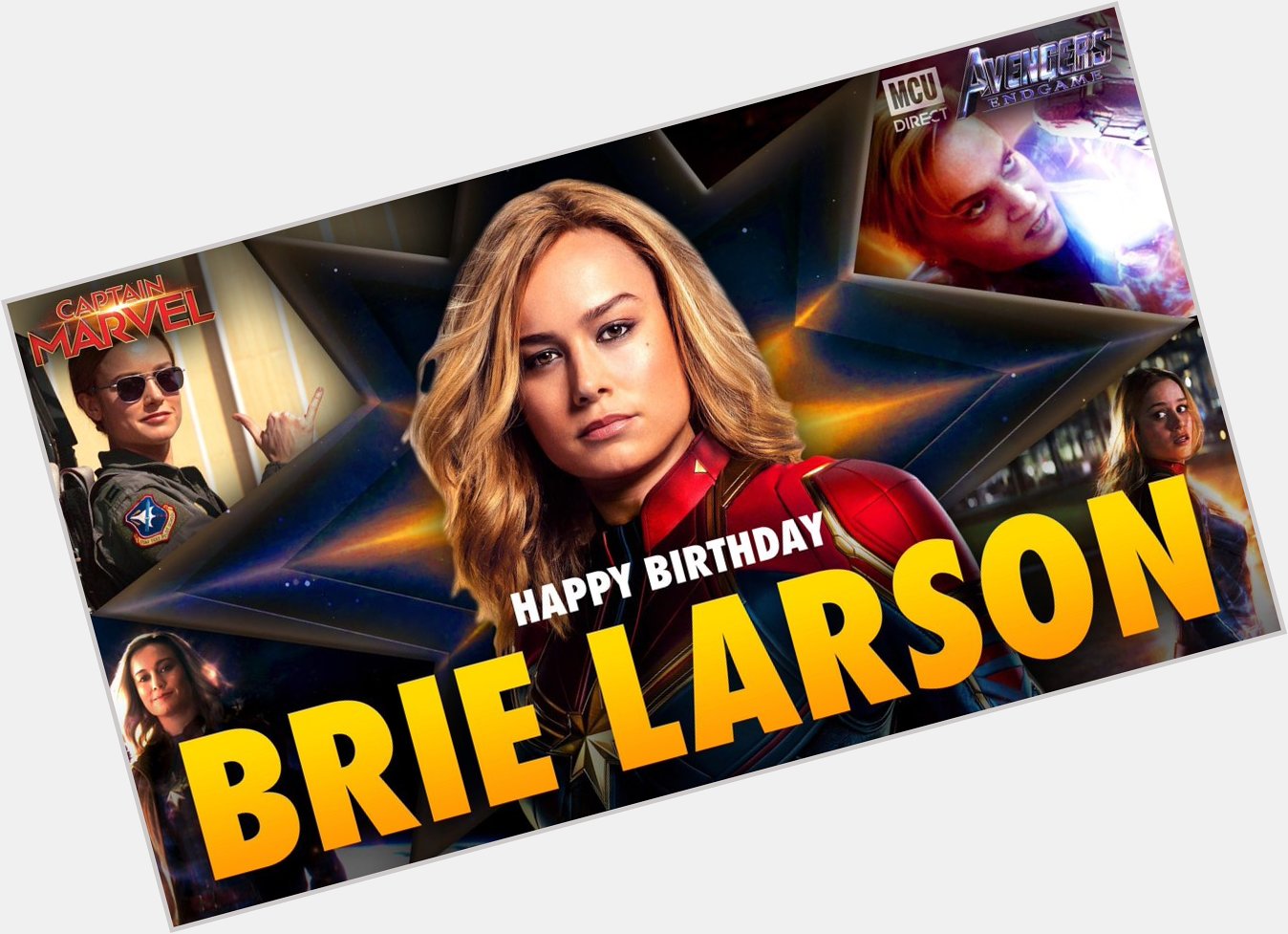 HAPPY BIRTHDAY to the Queen herself, Brie Larson! I can t wait to meet her in just 11 short days!!!   