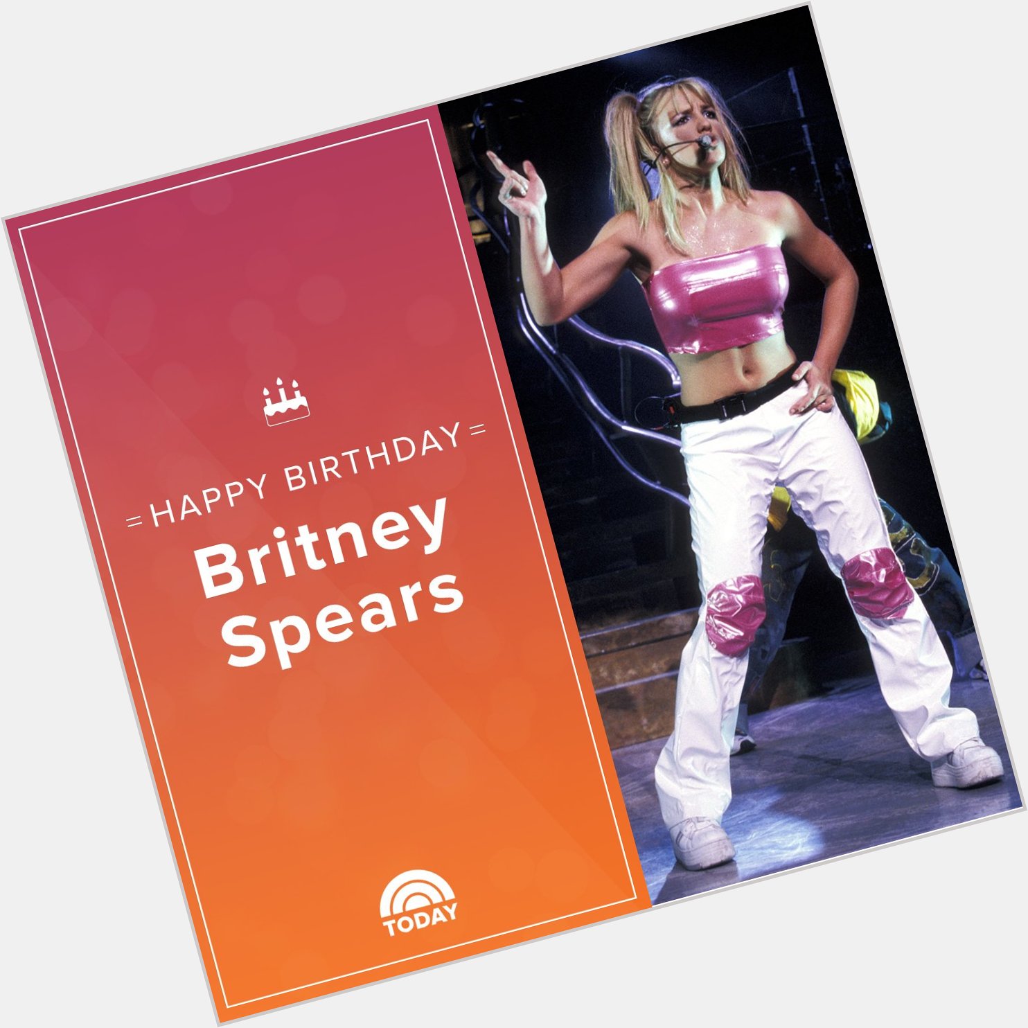Happy birthday, Britney Spears!  