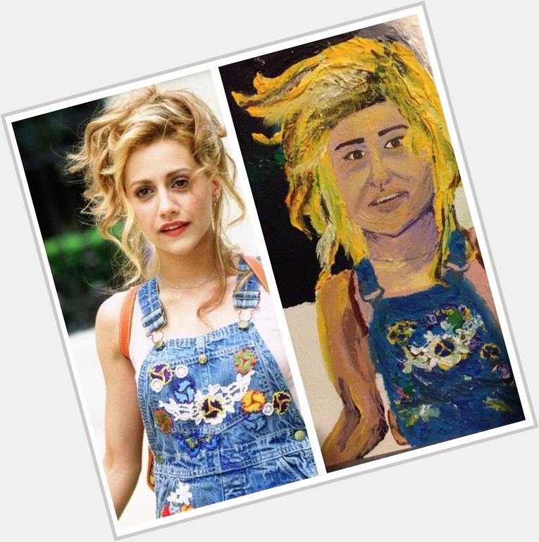 Happy birthday Brittany Murphy!!!   (Sorry my portrait is so horrible  ) 