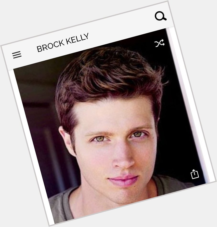 Happy birthday to this great actor.  Happy birthday to Brock Kelly 