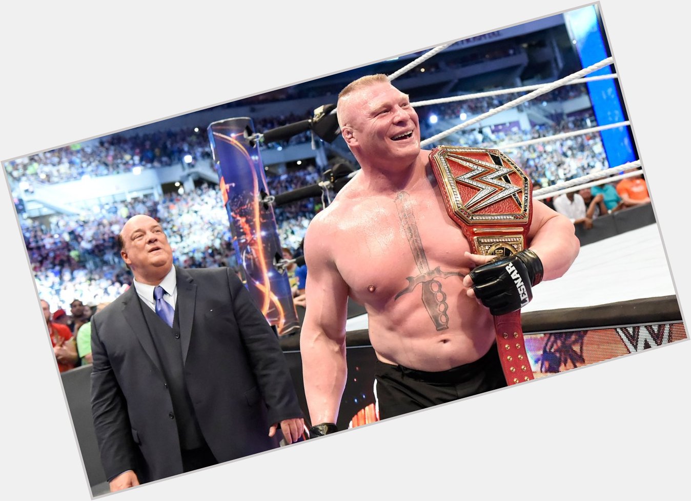 Happy Birthday to Brock Lesnar who turns 40 today! 