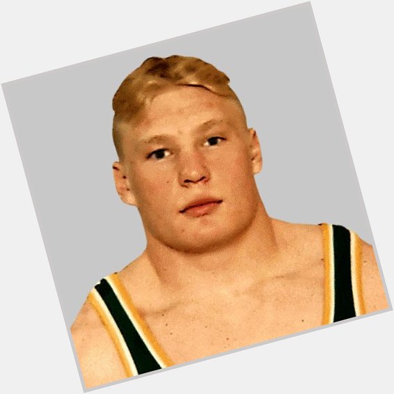 Happy Birthday to Brock Lesnar! He had some memorable UFC moments in Vegas. Look how he\s grown.  