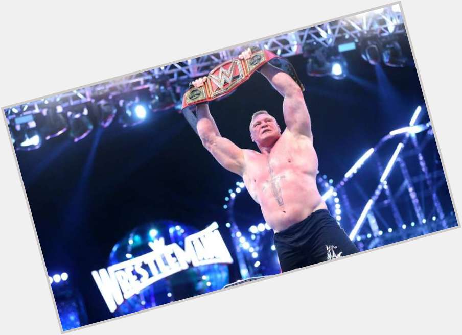 Happy Birthday to WWE Universal Champion Brock Lesnar who turns 40 today!  
