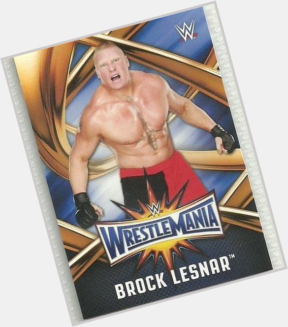 Happy 40th Birthday, Brock Lesnar!        