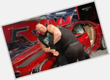 Happy Birthday to Brock Lesnar! Here s a gif of him SNAPPING Jamie Noble s arm with a key lock. 