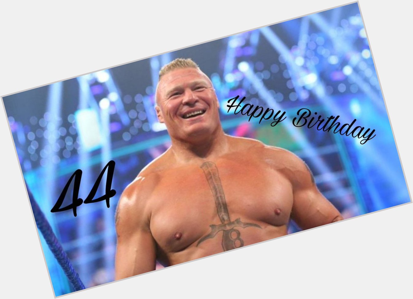 Leo ni siku ya kuzaliwa ya Brock Lesnar, Brock ametimiza miaka 44 leo, Happy Birthday Brock   