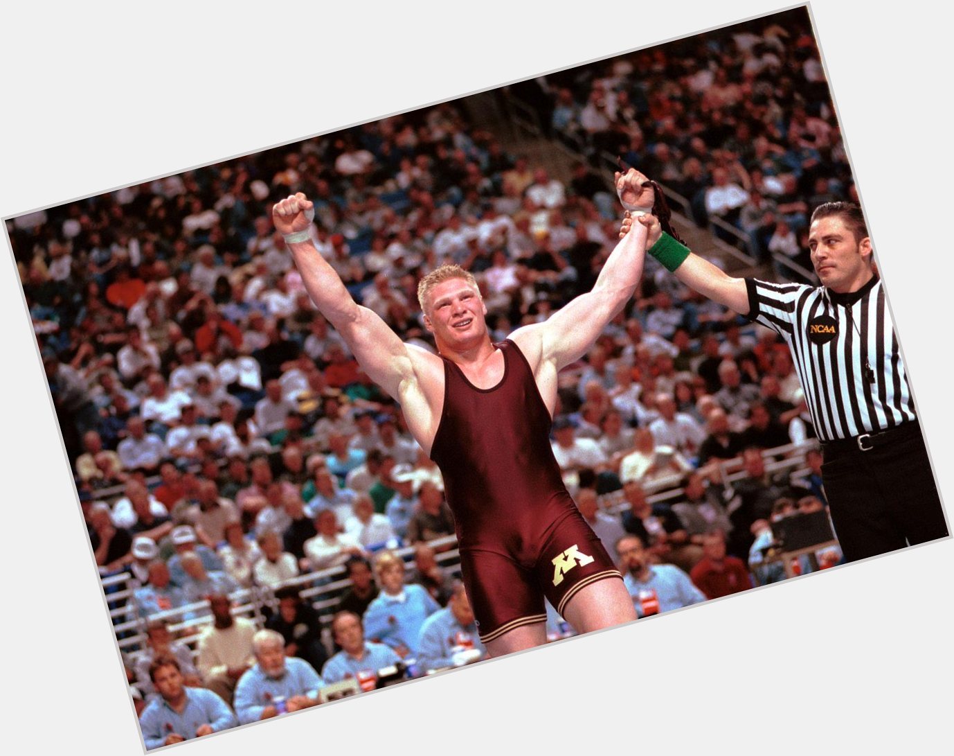 Happy Birthday to a once in a generation athlete, Brock Lesnar! 
