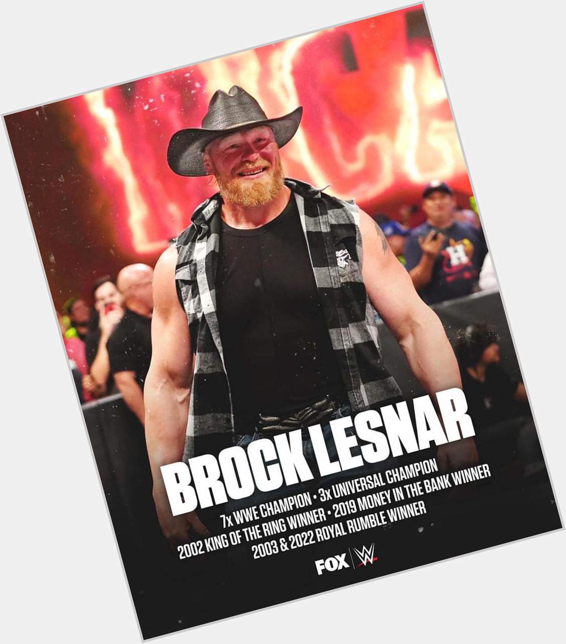 Happy Birthday to The Beast, Brock Lesnar! one of the dashing and dangerous athlete       