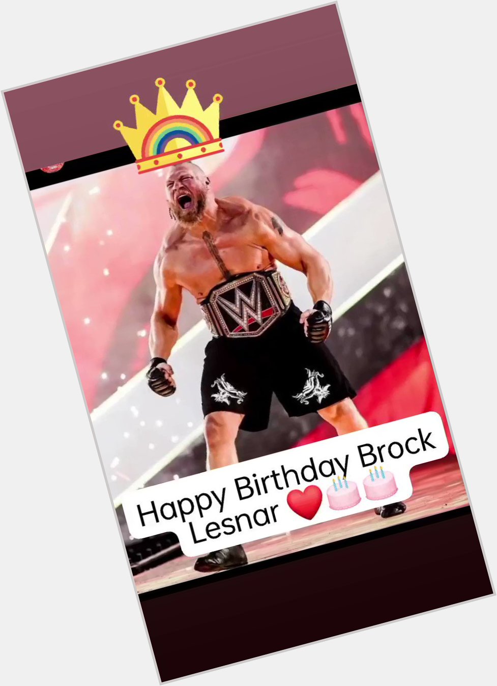 Happy Birthday Brock Lesnar     