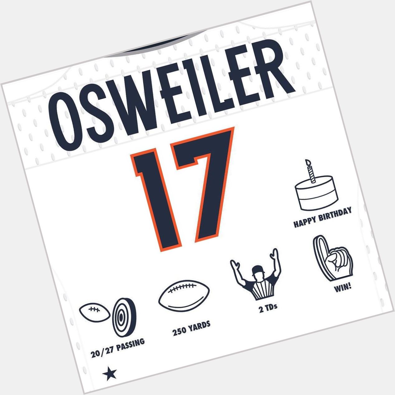 NFL Have a HAPPY BIRTHDAY, Brock Osweiler! 