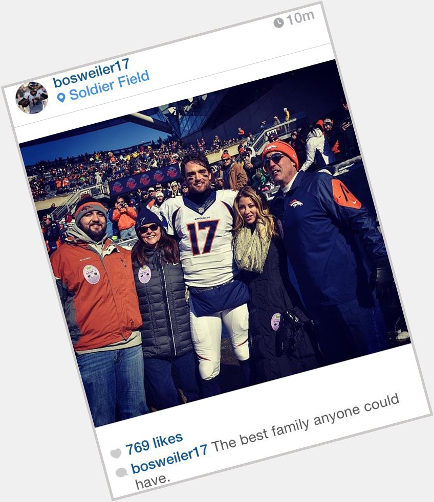 Happy Birthday to Brock Osweiler, he\s been posting up an Instagram storm lately...(relatively) Good win today! 