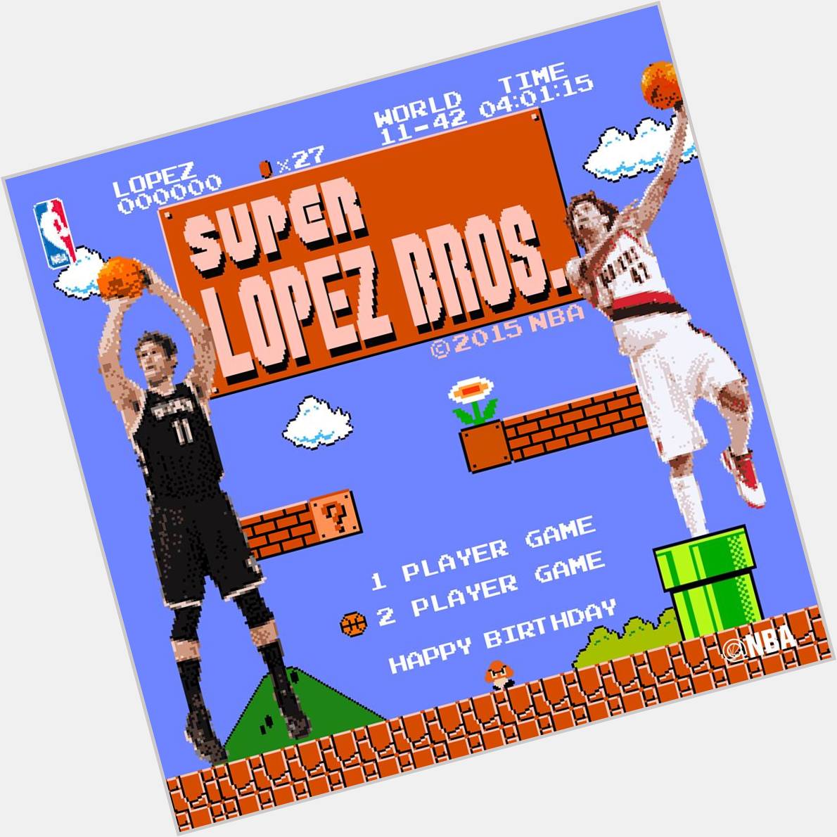 This might be the best illusration to wish the Big fella Brook Lopez a happy birthday   