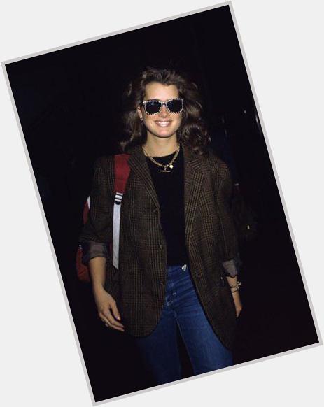 HAPPY BIRTHDAY, BROOKE SHIELDS. Feelin\ this look and your awesome shades.  