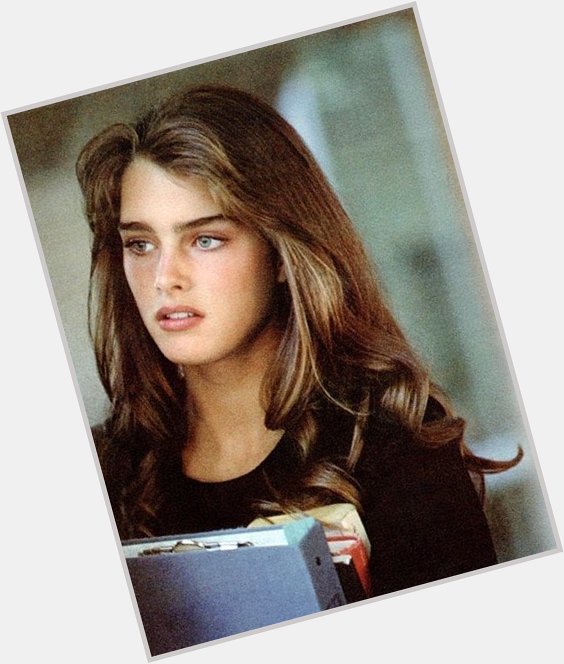 Happy birthday to this natural beauty queen \"Brooke Shields\" 