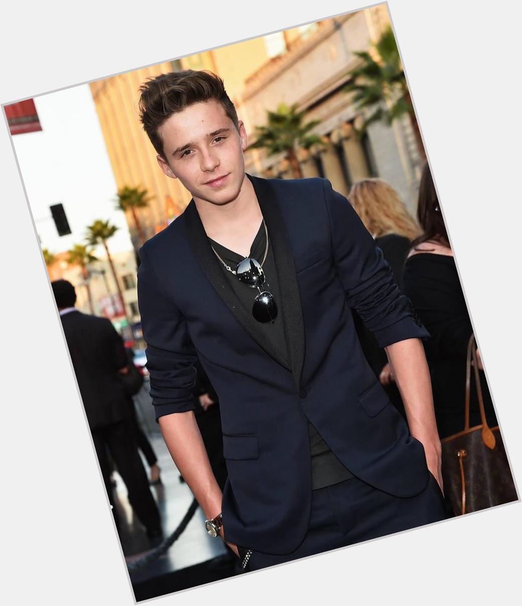 Happy birthday to this beautiful human being known as Brooklyn Beckham  