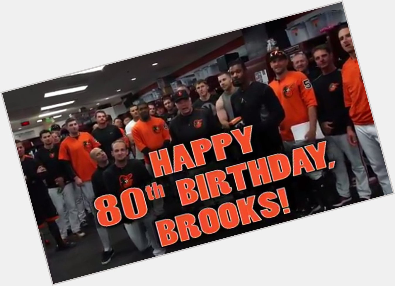 WATCH: Orioles wish icon Brooks Robinson \happy birthday\ with a video message
 