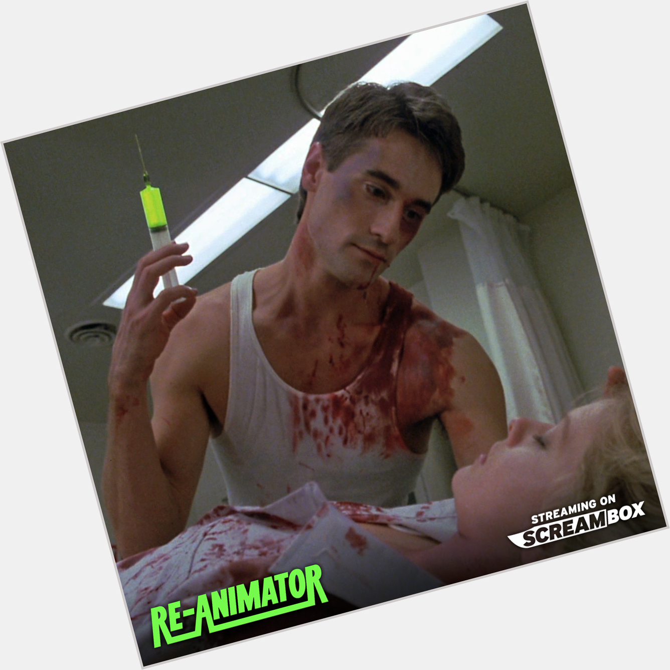 Happy 68th birthday to Bruce Abbott!

Inject some Re-Animator into your life today on Screambox. 