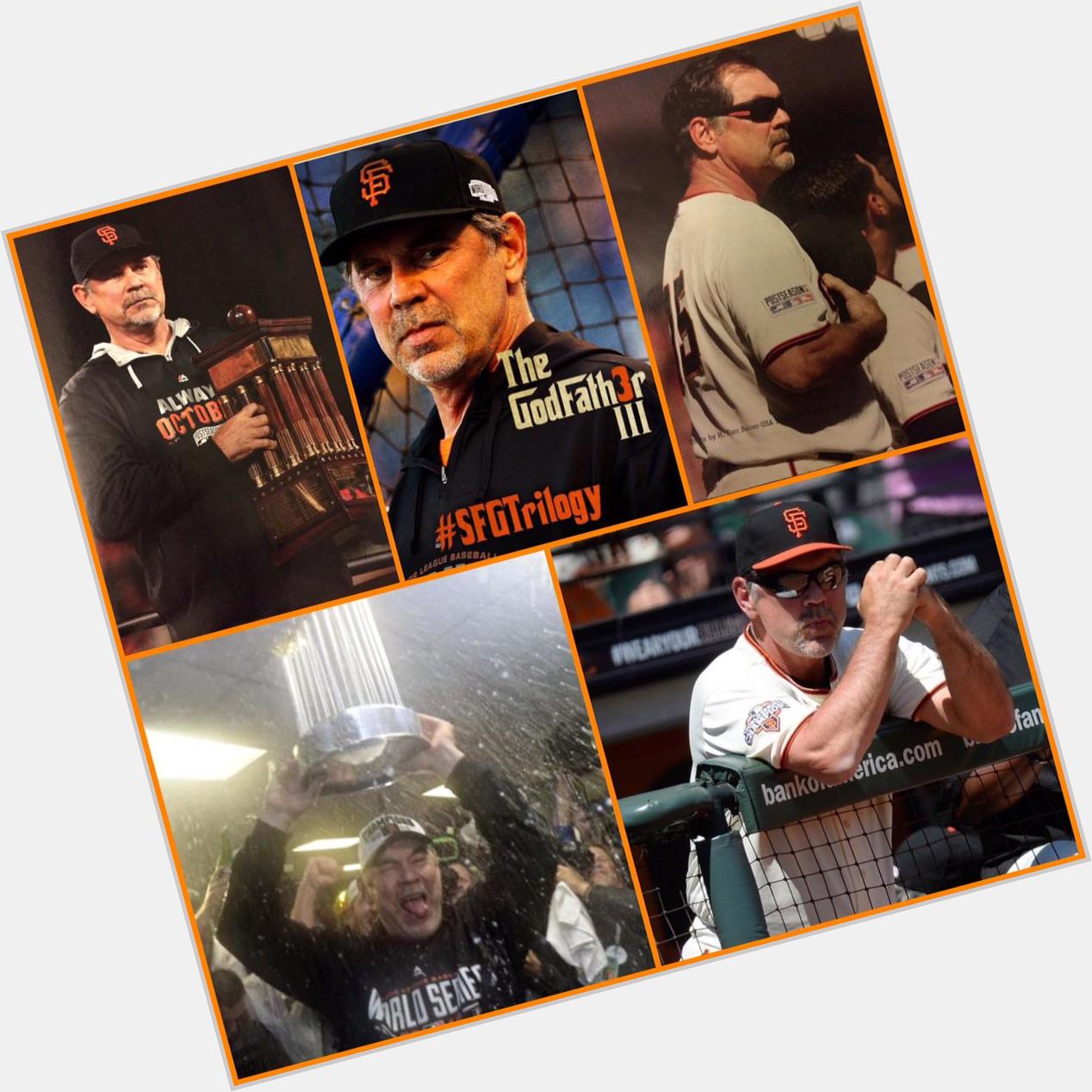 Happy Birthday to the best manager in the majors and one of my idols Bruce Bochy. Go  